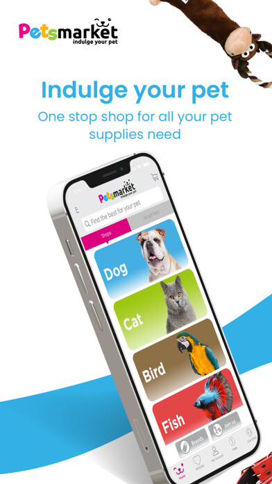 Emulate iPhone app Pets Market - indulge your pet using MyAndroid Emulate iPhone app Pets Market - indulge your pet using MyAndroid