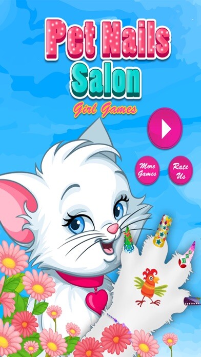 Emulate iPhone app Pets Nails Salon Girls Games using MyAndroid