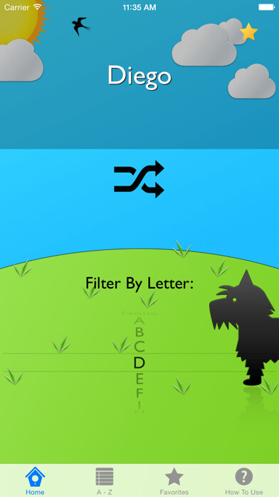 Emulate iPhone app Pets Names using MyAndroid Emulate iPhone app Pets Names using MyAndroid