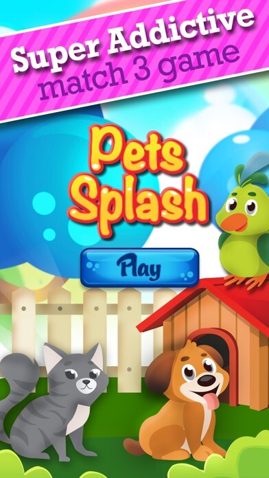 Emulate iPhone app Pets Splash - Match-3 using MyAndroid Emulate iPhone app Pets Splash - Match-3 using MyAndroid