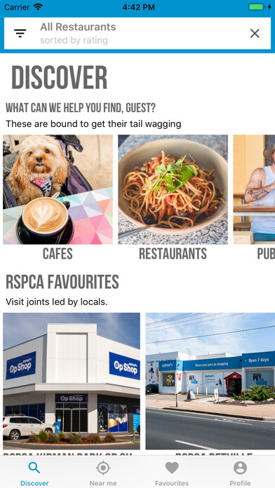 Emulate iPhone app PetStop by RSPCA using MyAndroid