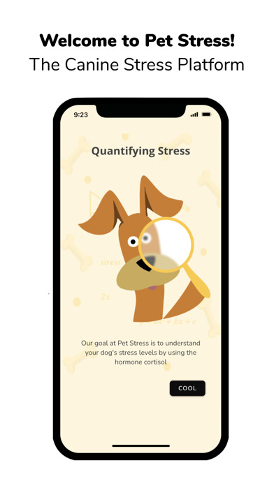 Emulate iPhone app Pet Stress using MyAndroid