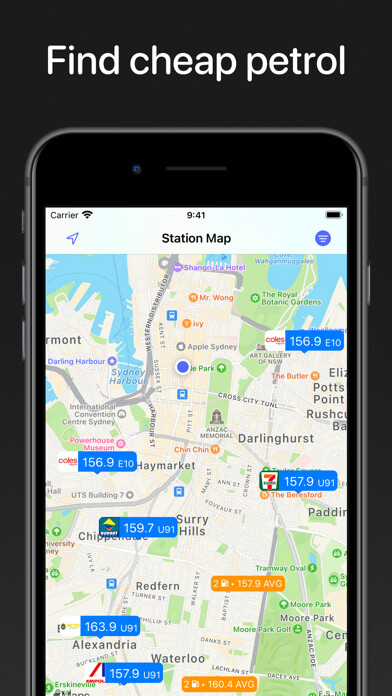 Emulate iPhone app Petty: Petrol Prices, Fuel Map using MyAndroid Emulate iPhone app Petty: Petrol Prices, Fuel Map using MyAndroid