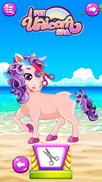 Emulate iPhone app Pet Unicorn Spa using MyAndroid Emulate iPhone app Pet Unicorn Spa using MyAndroid