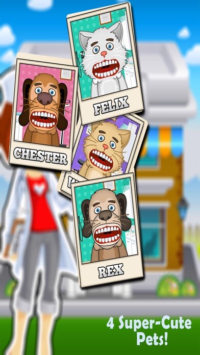 Emulate iPhone app Pet Vet Celebrity Dentist Game using MyAndroid