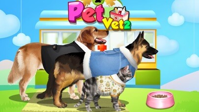 Emulate iPhone app Pet Vet Doctor: Cats & Dogs Rescue - Free Kids Game using MyAndroid
