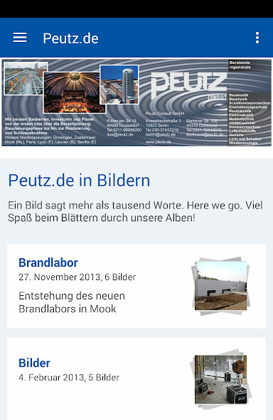 Run android online APK Peutz Consult Gmbh from MyAndroid or emulate Peutz Consult Gmbh using MyAndroid