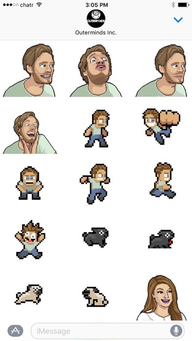 Emulate iPhone app PewDiePie: Legend of the Brofist Stickers using MyAndroid Emulate iPhone app PewDiePie: Legend of the Brofist Stickers using MyAndroid