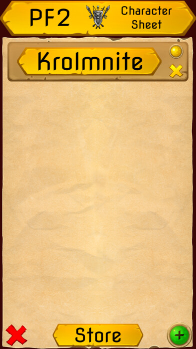 Emulate iPhone app PF2 Character Sheet using MyAndroid Emulate iPhone app PF2 Character Sheet using MyAndroid