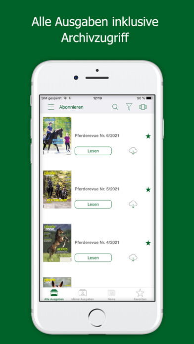 Emulate iPhone app Pferderevue using MyAndroid Emulate iPhone app Pferderevue using MyAndroid
