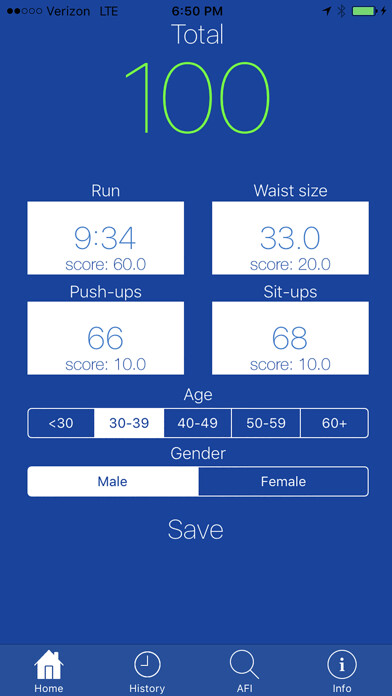 Emulate iPhone app PFT Scores using MyAndroid Emulate iPhone app PFT Scores using MyAndroid
