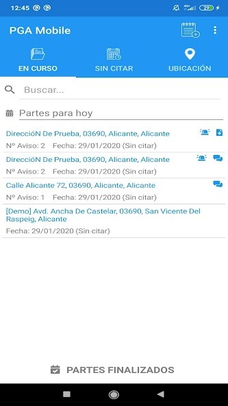 Emulate iPhone app PGA Mobile using MyAndroid
