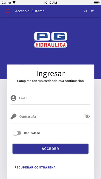 Emulate iPhone app PG HIDRAULICA LPI using MyAndroid Emulate iPhone app PG HIDRAULICA LPI using MyAndroid