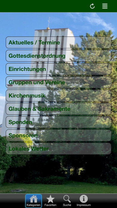 Emulate iPhone app PG-Hochzoll using MyAndroid Emulate iPhone app PG-Hochzoll using MyAndroid