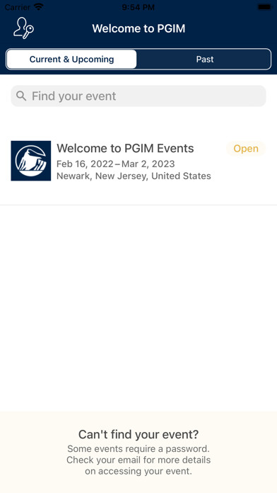 Emulate iPhone app PGIM Events using MyAndroid Emulate iPhone app PGIM Events using MyAndroid