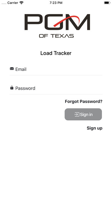 Emulate iPhone app PGM of Texas Load Tracker using MyAndroid
