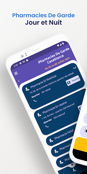Run android online APK pharmacie de garde maroc 2022 from MyAndroid or emulate pharmacie de garde maroc 2022 using MyAndroid