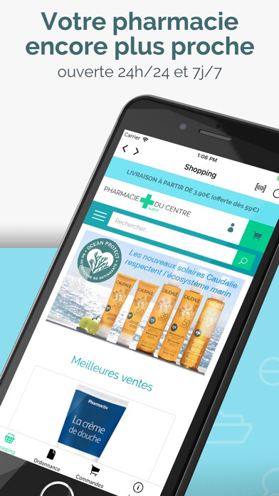 Emulate iPhone app Pharmacie du Centre Albert using MyAndroid Emulate iPhone app Pharmacie du Centre Albert using MyAndroid