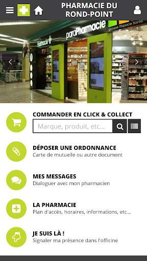 Run android online APK Pharmacie du Rond Point from MyAndroid or emulate Pharmacie du Rond Point using MyAndroid