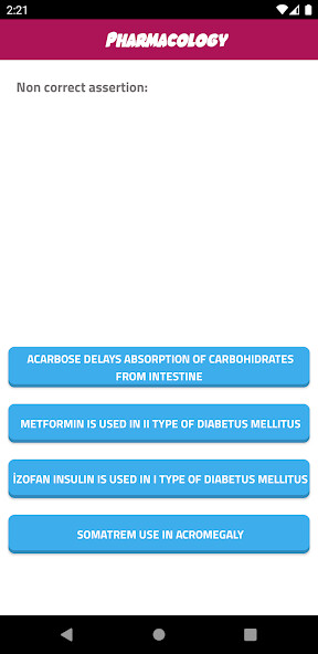 Emulate Pharmacology Tests from MyAndroid or run Pharmacology Tests using MyAndroid