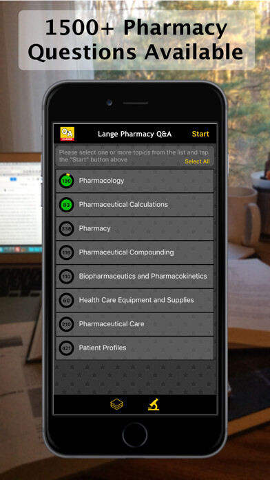 Emulate iPhone app Pharmacy LANGE Q&A using MyAndroid Emulate iPhone app Pharmacy LANGE Q&A using MyAndroid