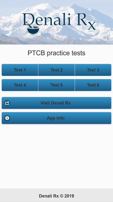 Emulate iPhone app Pharmacy Technician Test 1 using MyAndroid