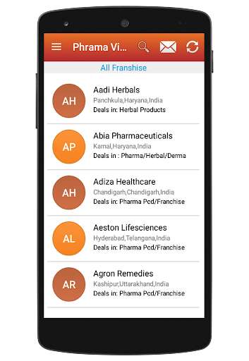 Emulate Android APK Pharma View