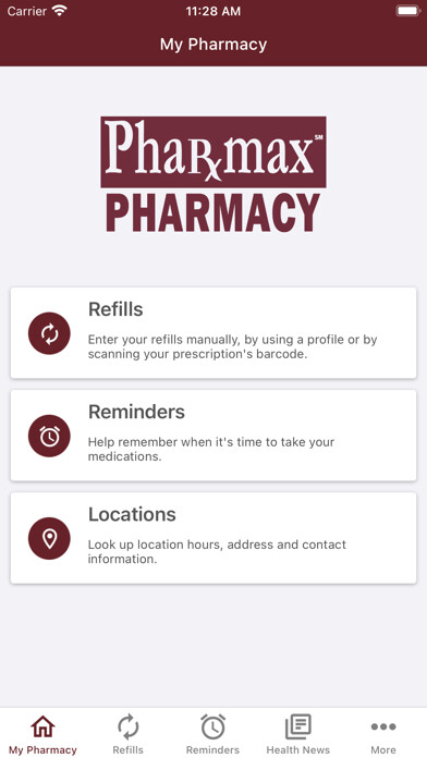 Emulate iPhone app Pharmax Pharmacy using MyAndroid Emulate iPhone app Pharmax Pharmacy using MyAndroid