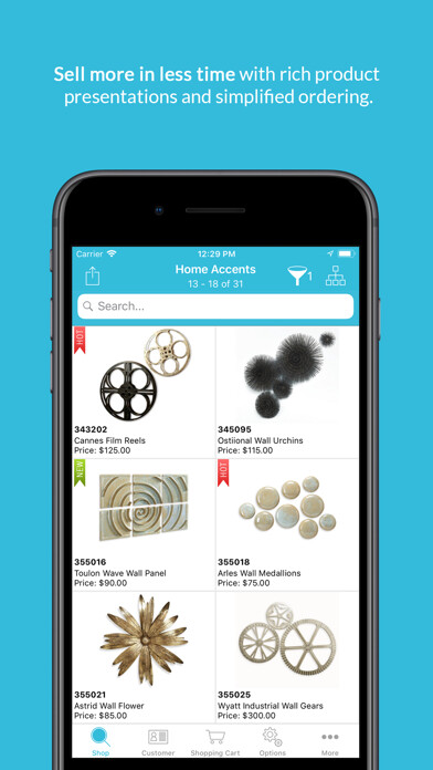 Emulate iPhone app Pharos Sales using MyAndroid