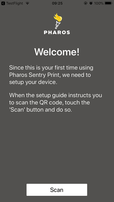 Emulate iPhone app Pharos Secure Release using MyAndroid