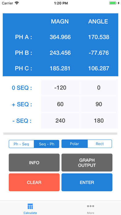 Emulate iPhone app Phase Calc using MyAndroid Emulate iPhone app Phase Calc using MyAndroid