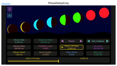 Emulate iPhone app PhaseDelayArray using MyAndroid Emulate iPhone app PhaseDelayArray using MyAndroid