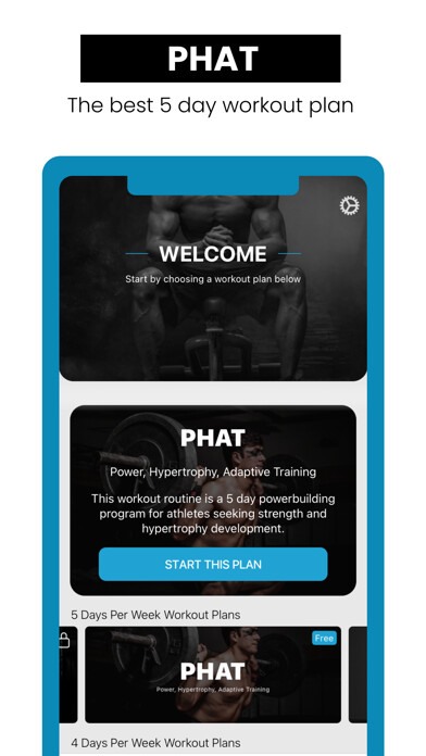Emulate iPhone app PHAT Workout Plan for Muscle using MyAndroid Emulate iPhone app PHAT Workout Plan for Muscle using MyAndroid