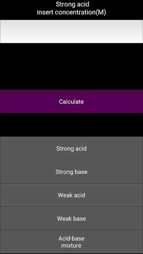 Run android online APK pH calc from MyAndroid or emulate pH calc using MyAndroid