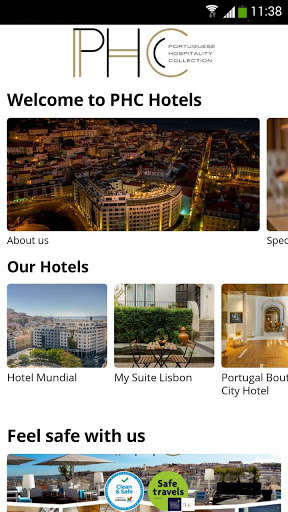 Run android online APK PHC Hotels from MyAndroid or emulate PHC Hotels using MyAndroid