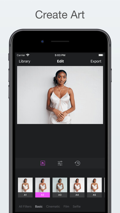 Emulate iPhone app PH - Color Grade Presets using MyAndroid