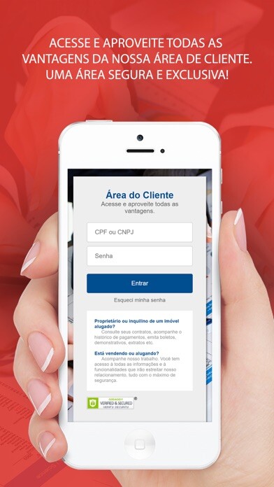 Emulate iPhone app Phd Imóveis CRM using MyAndroid Emulate iPhone app Phd Imóveis CRM using MyAndroid