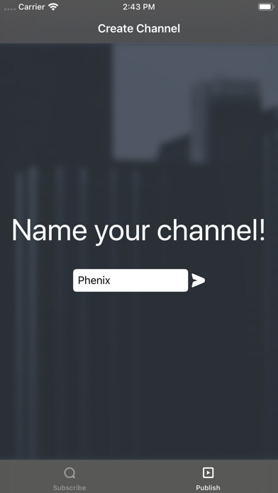 Emulate iPhone app Phenix Channel using MyAndroid