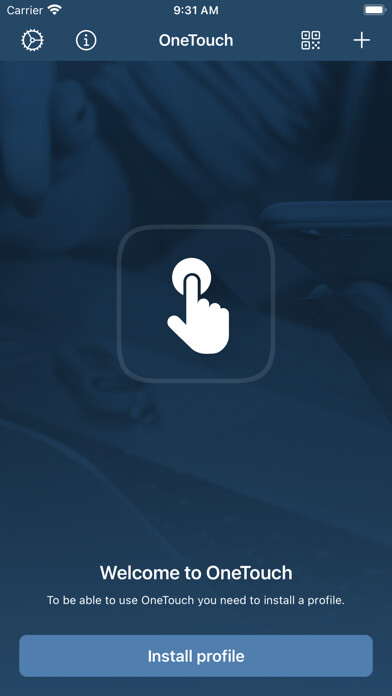 Emulate iPhone app PhenixID OneTouch using MyAndroid Emulate iPhone app PhenixID OneTouch using MyAndroid