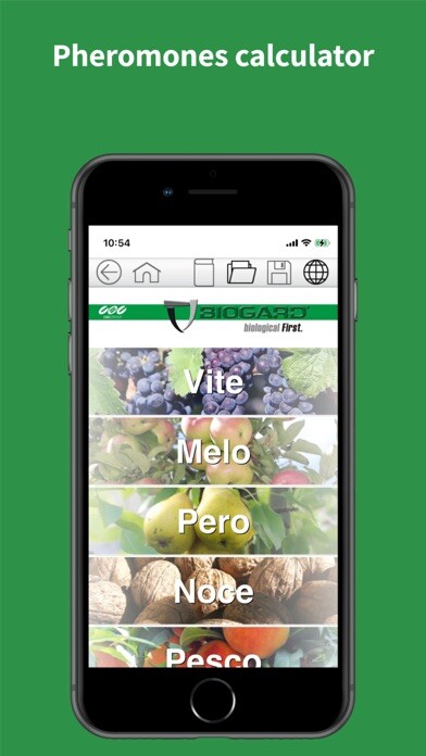 Emulate iPhone app Pheromones calculator using MyAndroid