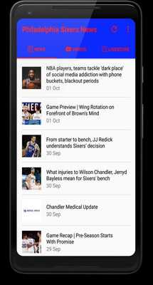 Emulate Android APK Philadelphia 76ers: Livescore News Emulate Android APK Philadelphia 76ers: Livescore News