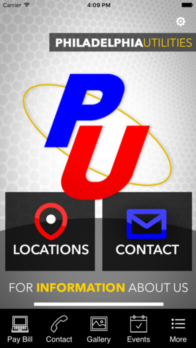 Emulate iPhone app Philadelphia Utilities using MyAndroid