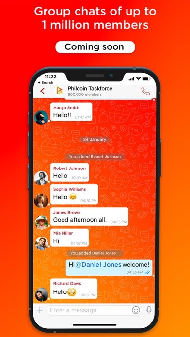 Emulate iPhone app PHILChat messenger using MyAndroid Emulate iPhone app PHILChat messenger using MyAndroid