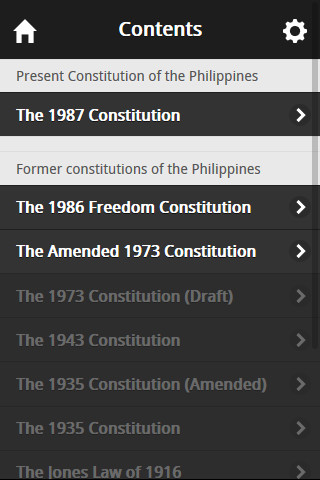 Emulate Android APK Philippine Constitutions