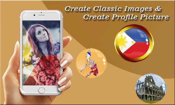 Emulate Android APK Philippines Flag Photo Editor