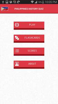 Emulate Android APK Philippines history quiz