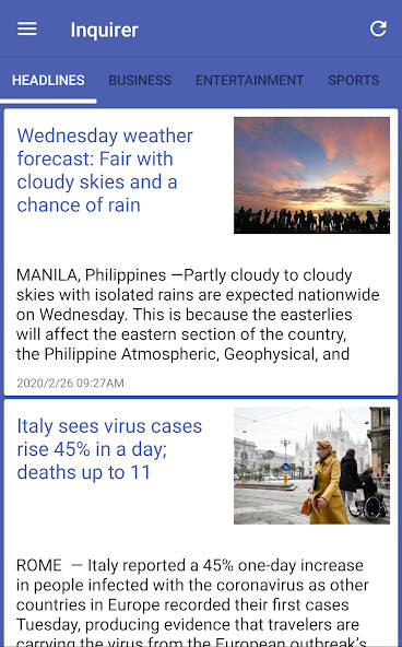Run android online APK Philippines News from MyAndroid or emulate Philippines News using MyAndroid