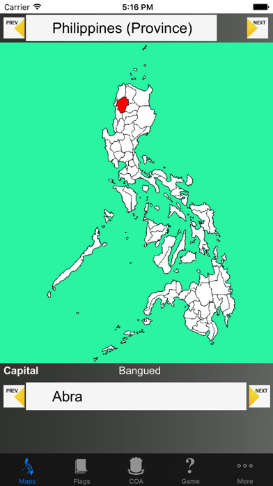 Emulate iPhone app Philippines Province Maps and Capitals using MyAndroid Emulate iPhone app Philippines Province Maps and Capitals using MyAndroid