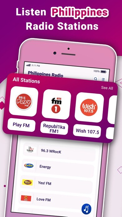 Emulate iPhone app Philippines Radio - Live FM using MyAndroid Emulate iPhone app Philippines Radio - Live FM using MyAndroid