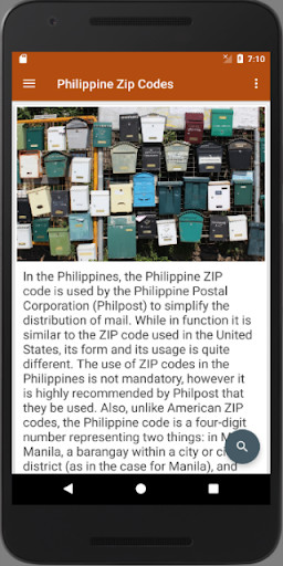 Emulate Android APK Philippine ZIP Codes Emulate Android APK Philippine ZIP Codes